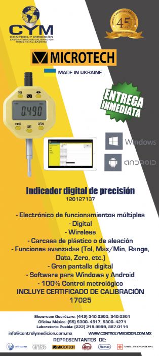 INDICADOR. MARCA MICROTECH